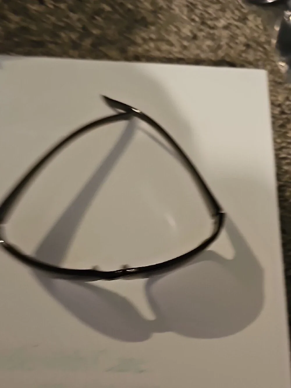 Candie's Black Frame Sunglasses with Purple Gradient Lenses